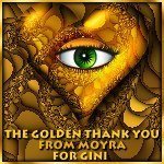 Thank you also Moyra for this gorgeous present